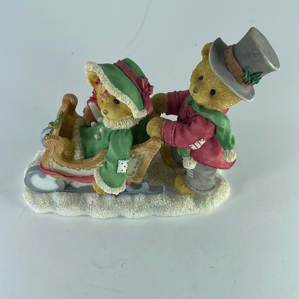Vintage Cherished Teddies “walking in a winter wonderland”